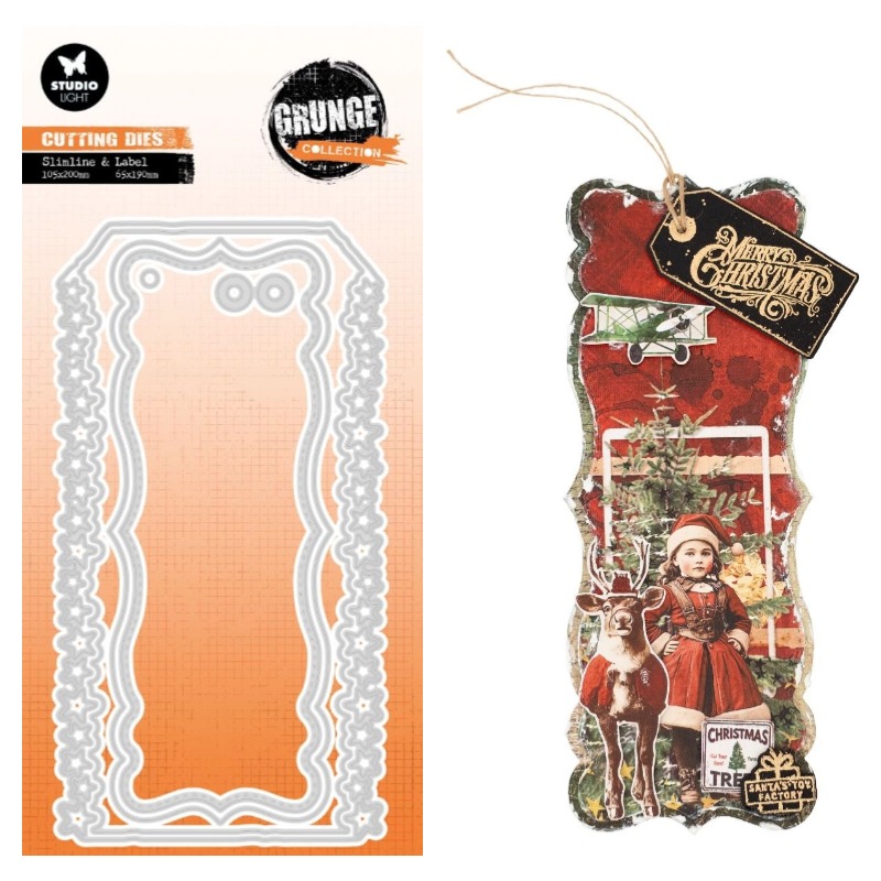 Winter Clothing Label - Star Label Winter Santa Spielzeug Weihnachten