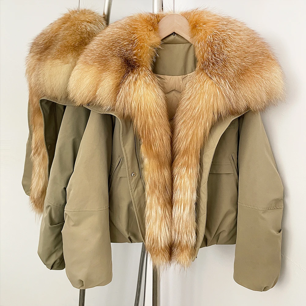 Winter Clothing Store - Damenbekleidung Pelzmantel Damen Luxus-Echtpelz-Damenjacke mit natürlichem