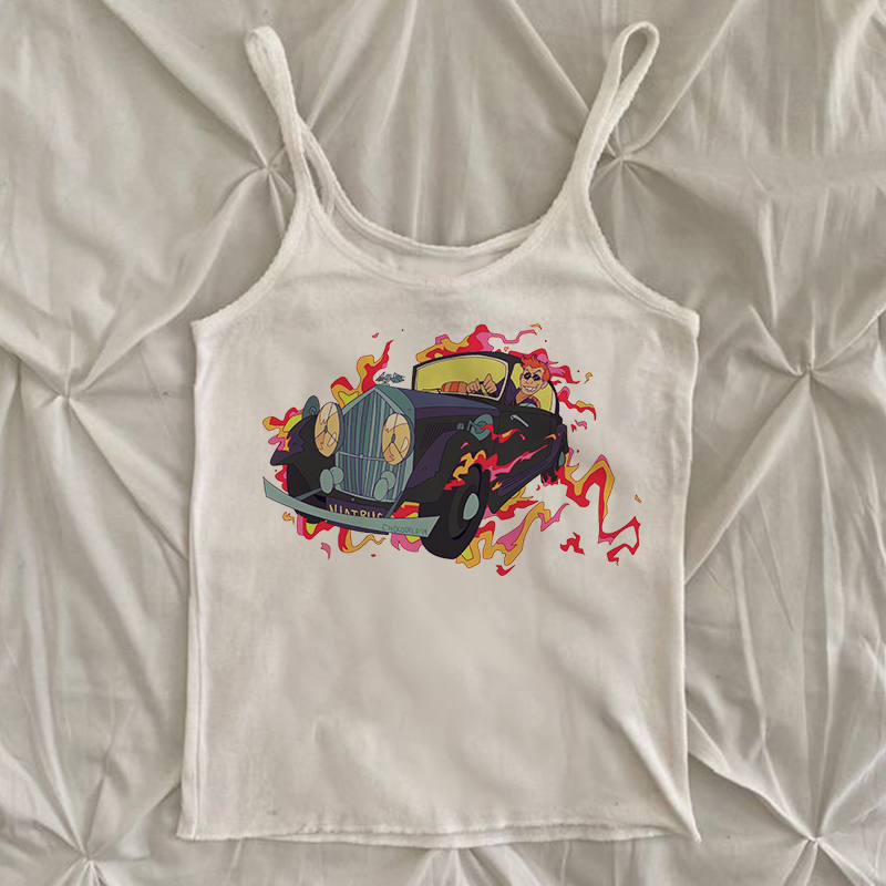 Winter Clothing Store - Good OmensY2k Good Omens Print Kleidung