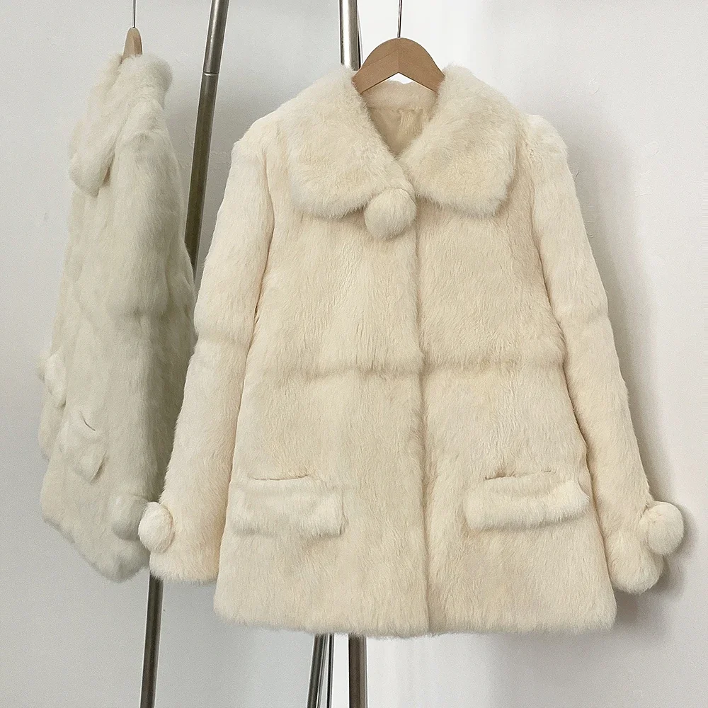 Winter Clothing Store - 2025 echtpelz Jacke Frauen Oberbekleidung Neue