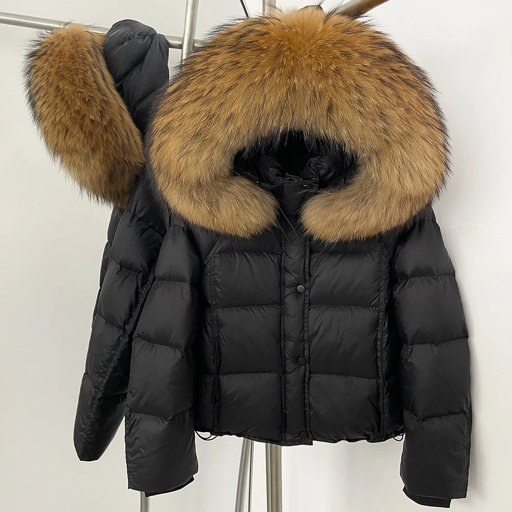 Winter Clothing Store - Weißer Entendaunenmantel, weiblich, warm, 2025, neue