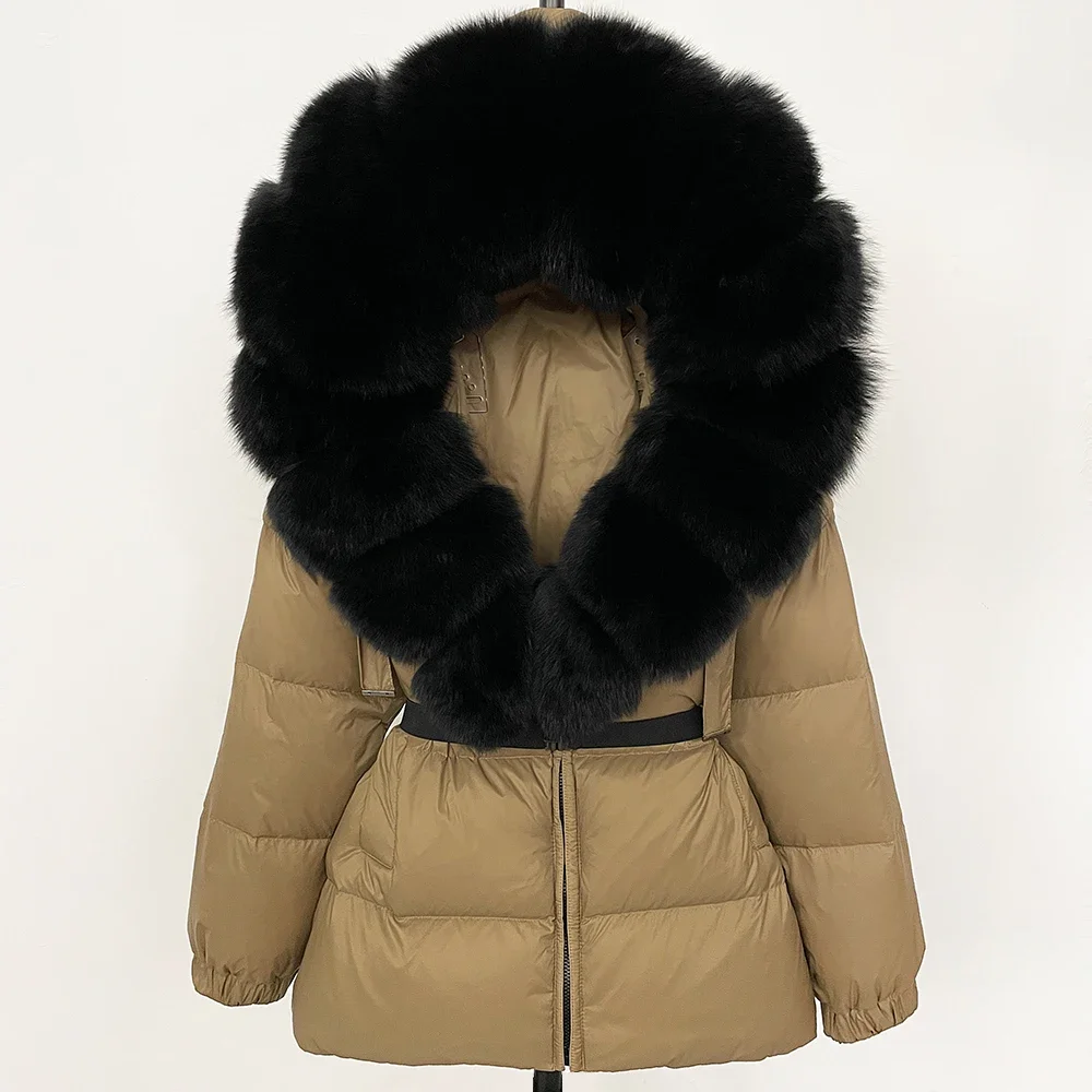 Winter Clothing Store - OFTBUY Echt Pelzmantel Winter Kleidung Puffer