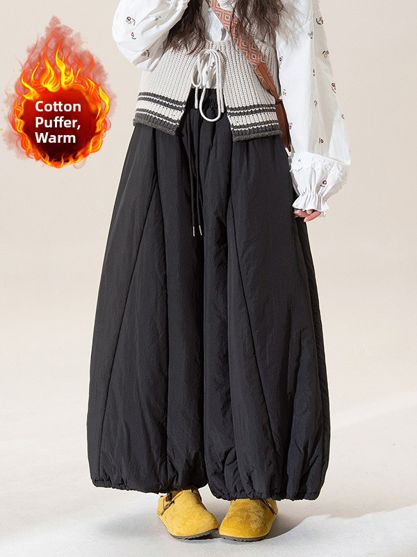 Winter-Damenhose mit weitem Be – Warm Winter Clothing Bewertung und Preis