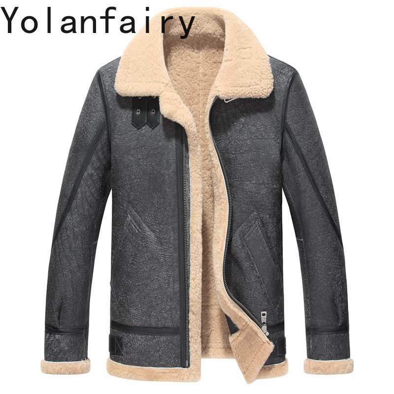 YOLANFAIRY Echt Leder Jacken f – Warm Winter Clothing Bewertung und Preis