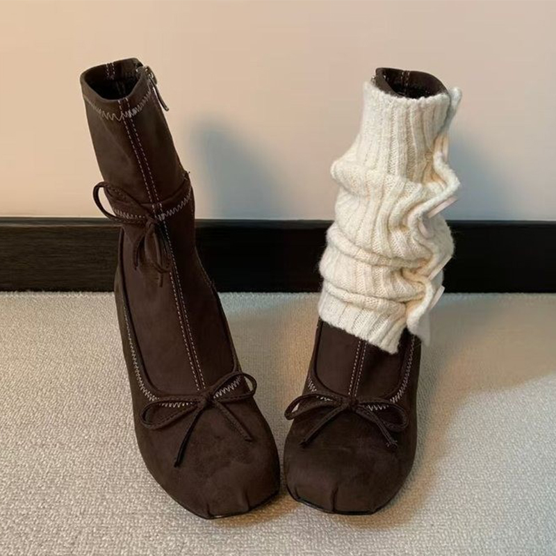 Bogen High Heels Frauen Stiefe – Winter Clothing Ladies Bewertung und Preis