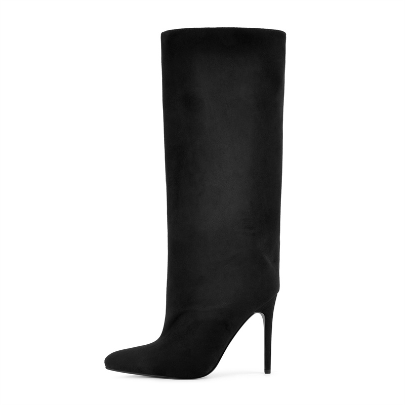 Onlymaker Schwarze kniehohe St – Winter Clothing Ladies Bewertung und Preis