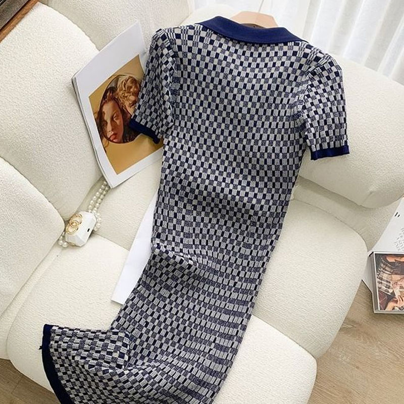 Mode Elegante Plaid Kurzarm Ge – Winter Clothing H&M Bewertung und Preis