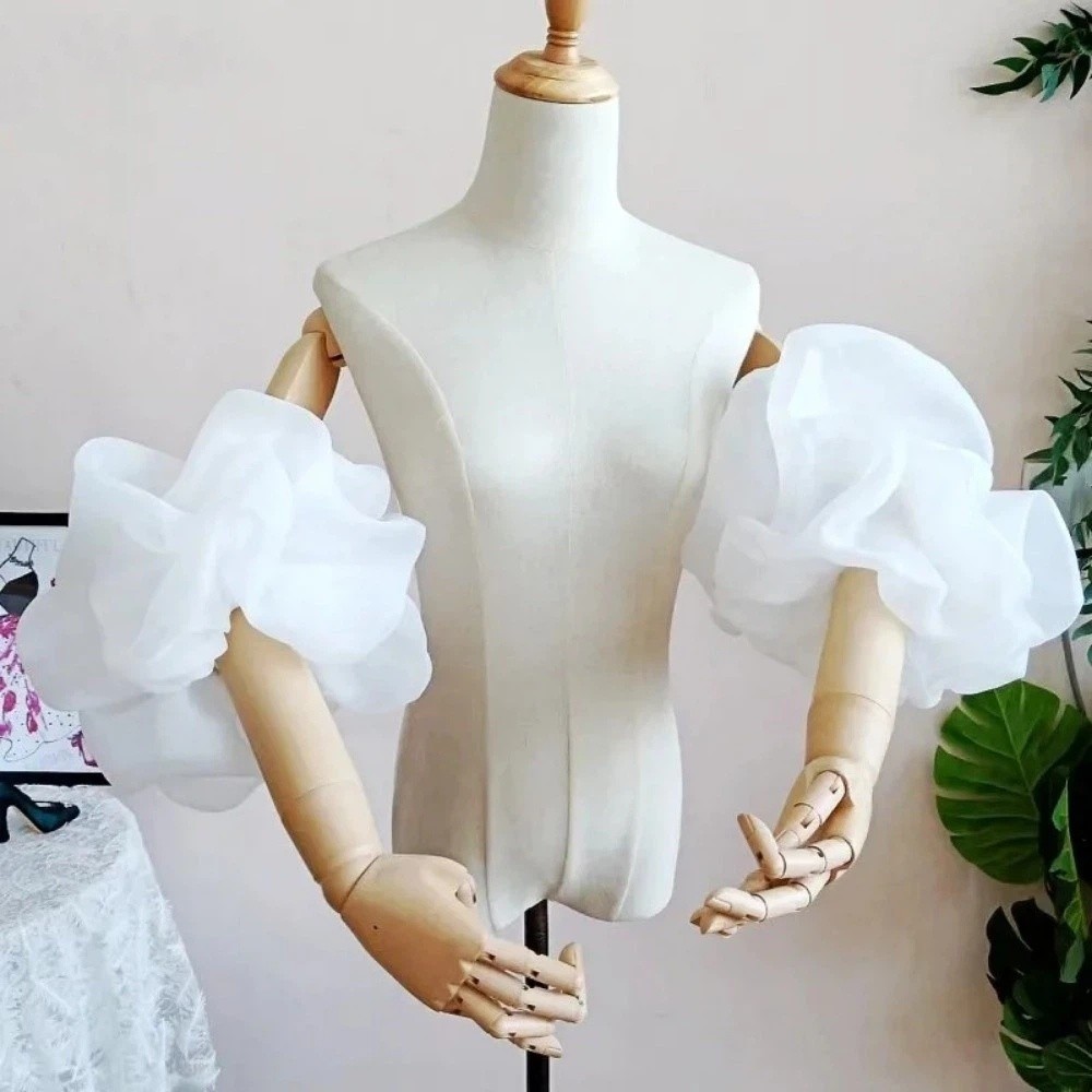 Stilvolle bauschige Brautärmel – Winter Clothing Ladies Bewertung und Preis