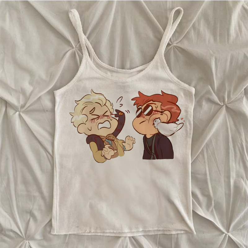 Good OmensY2k Good Omens Print – Winter Clothing Store Bewertung und Preis