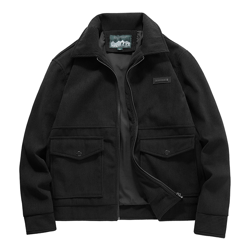 Frühling Herbst Qualitäts-Cord – Quality Winter Clothing Bomber Jacket Bewertung und Preis