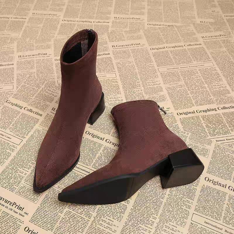 Neue Damen-Stiefeletten mit ni – Winter Clothing Ladies Bewertung und Preis