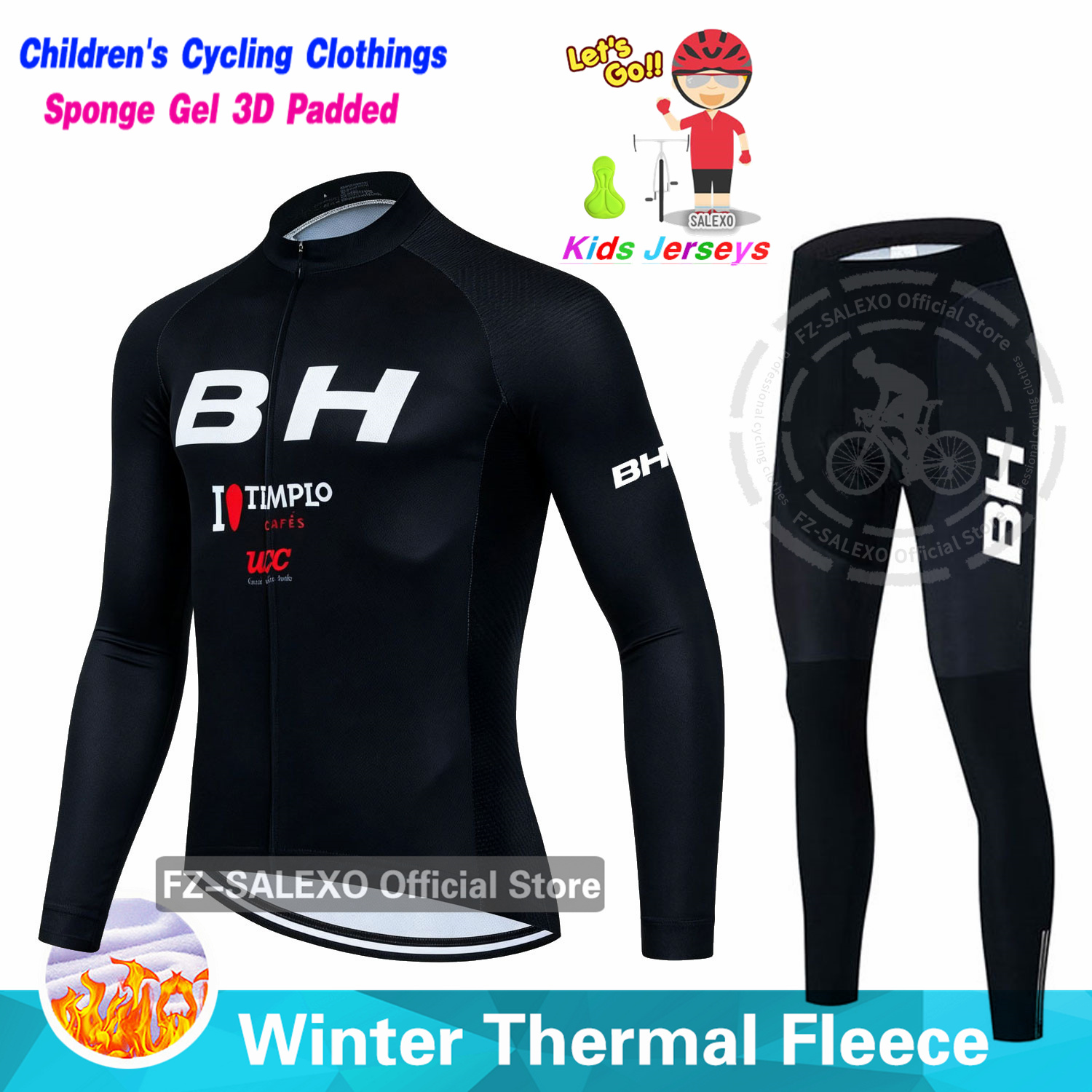 BH Winter Kinder Fahrradtrikot – Winter Clothing Kids Sale Bewertung und Preis