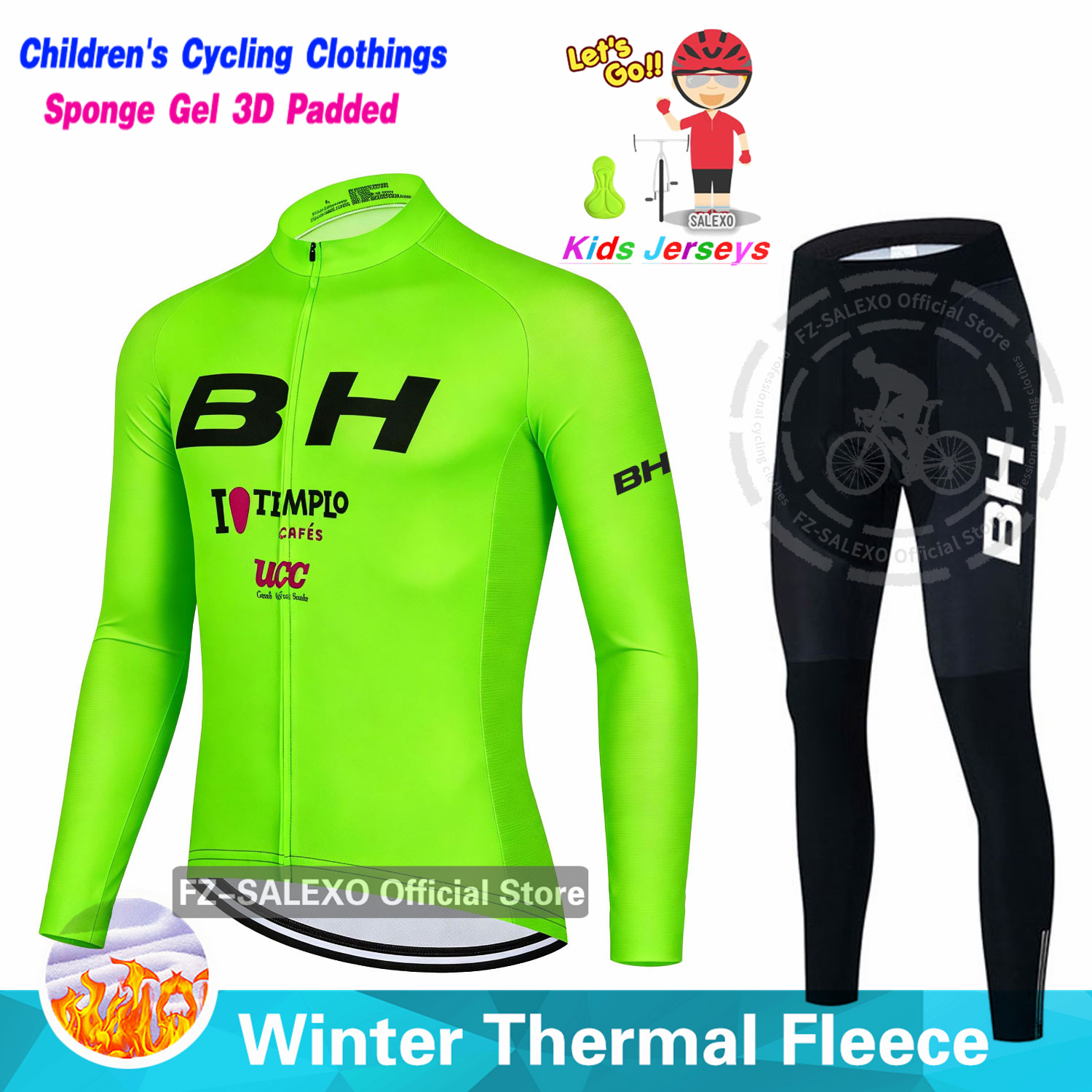 BH Winter Kinder Fahrradtrikot – Winter Clothing Kids Sale Bewertung und Preis