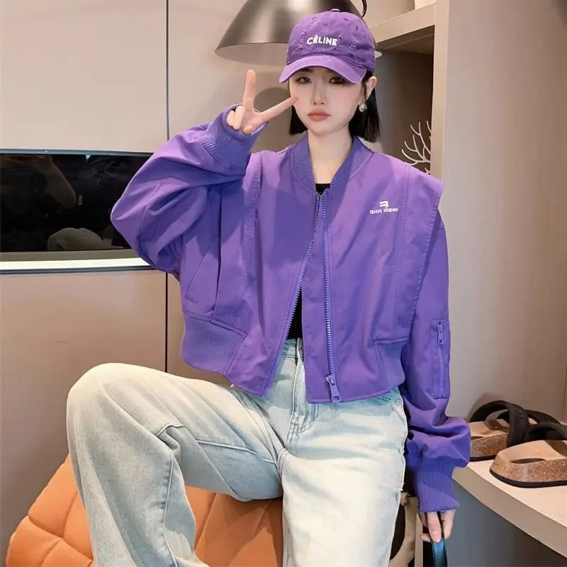 Frauen Bomber Jacken Frühling  – Quality Winter Clothing Bomber Jacket Bewertung und Preis