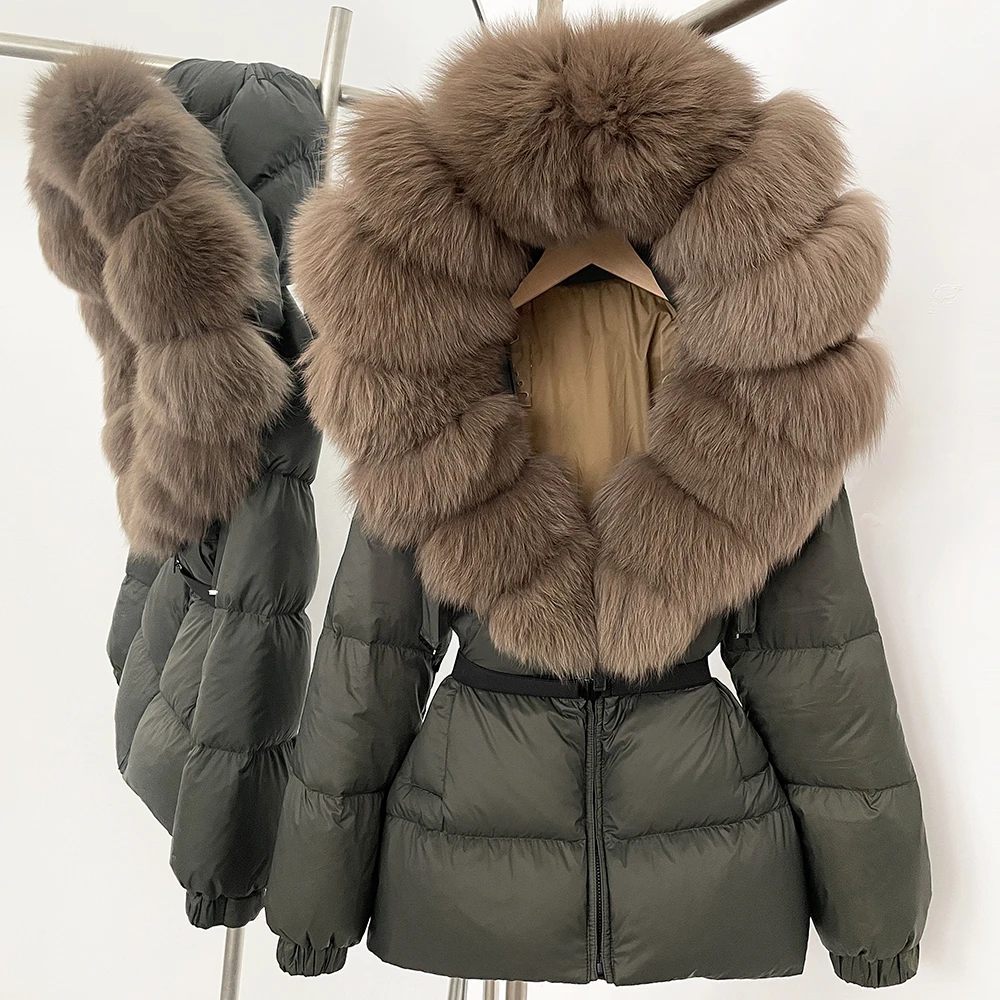 90% weiße Ente Unten Mantel Fr – Winter Clothing Store Bewertung und Preis