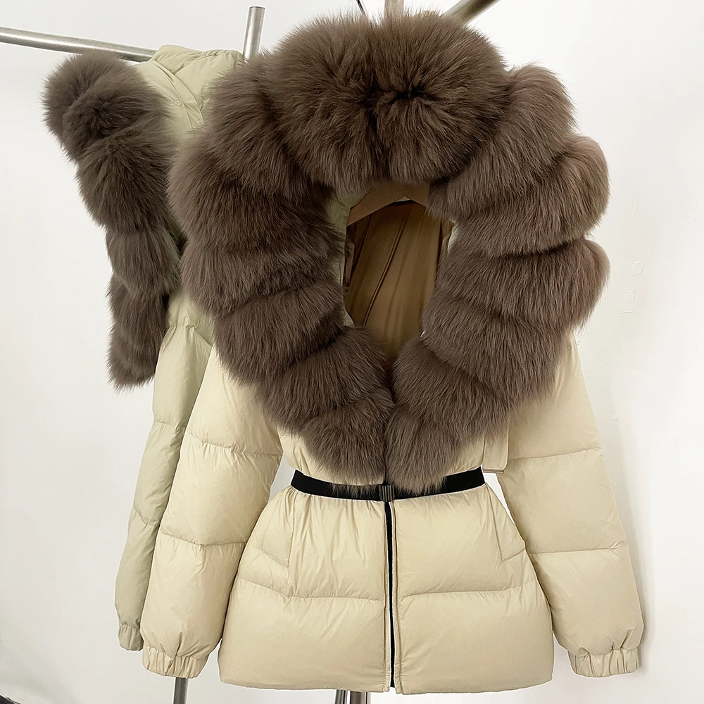 90% weiße Ente Unten Mantel Fr – Winter Clothing Store Bewertung und Preis