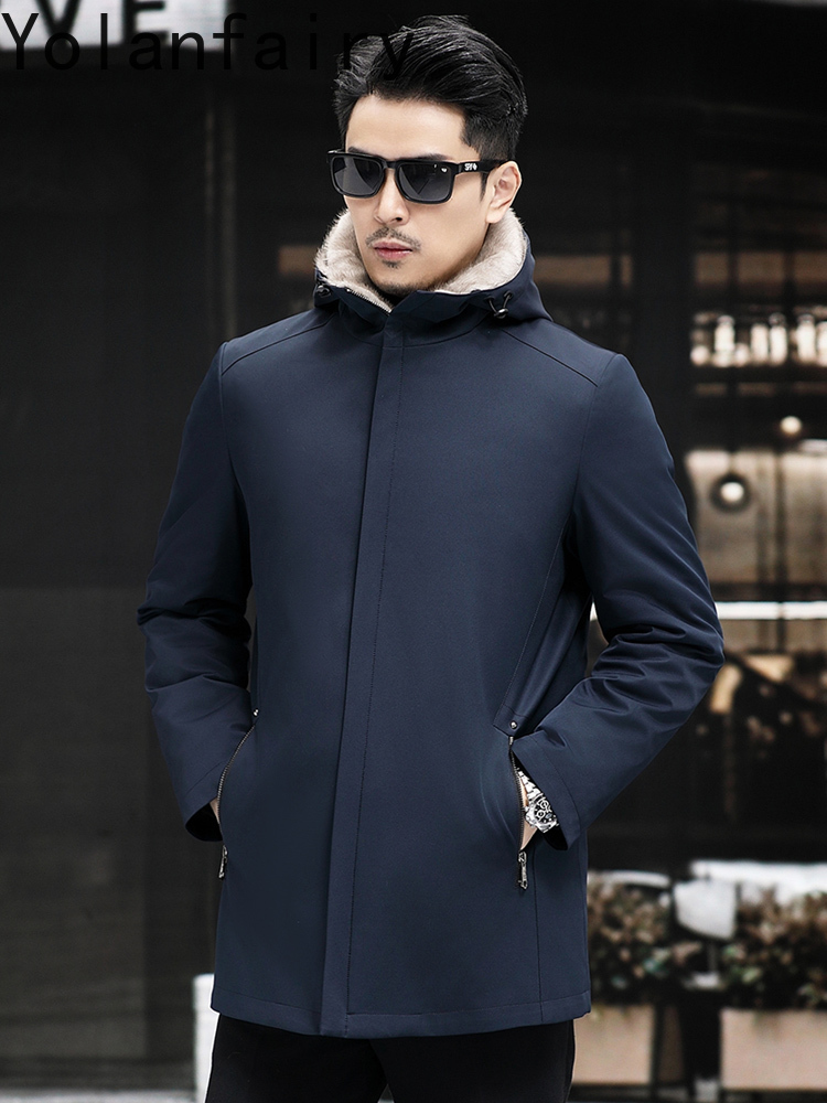 YOLANFAIRY Echtpelz-Parkas, He – Warm Winter Clothing Bewertung und Preis