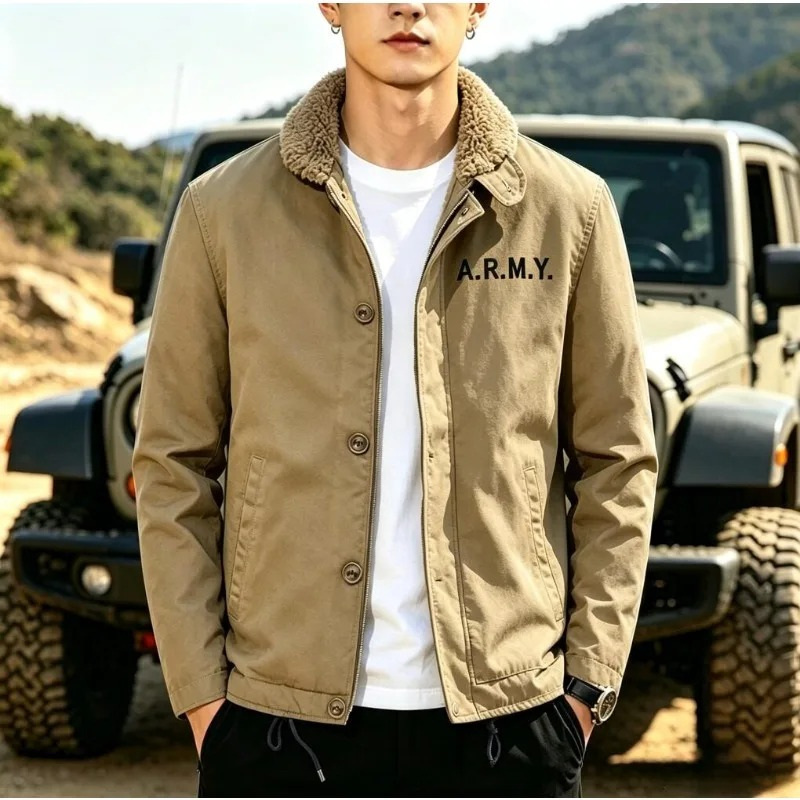 Herren Fleece Warme Winter-Mil – Quality Winter Clothing Bomber Jacket Bewertung und Preis