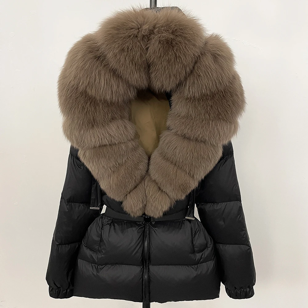 OFTBUY Echt Pelzmantel Winter  – Winter Clothing Store Bewertung und Preis