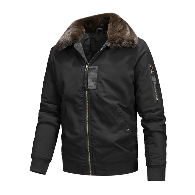 Neue Winter Männer Bomber Jack – Quality Winter Clothing Bomber Jacket Bewertung und Preis